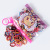 Korean Cartoon Ziplock Bag Pack Children's Rubber Band Hairband for Tying up Hair Disposable Small Rubber Band Baby Hair Accessories Hair Ring