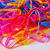 Disposable Color Rubber Band Thickened Baby Hair Tie Hair Friendly String Children Headwear Girls' Rubber Band Hair Band