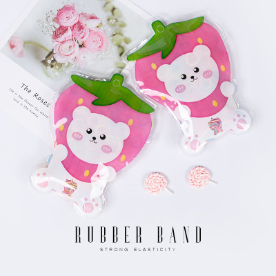 New Cute Bear Ziplock Bag Disposable Small Rubber Band Wholesale High Elasticity Strong Pull Constantly Children Hair Ring Hair Accessories