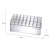 Double-Layer Combined Cosmetic Storage Box Transparent Skin Care Products Finishing Box Desktop Drawer Lipstick Organize the Shelves