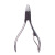 Stainless Steel Dead Skin Clipper Nail Beauty Nail Nursing Tools Factory Direct Supply Yangjiang Bent Nose Plier Nail Groove Pliers