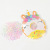 Korean Style Children's Colorful Strong Pull Continuous Rubber Band Cartoon Bag Hair Band Disposable Bag Baby Tie-up Hair Head Rope