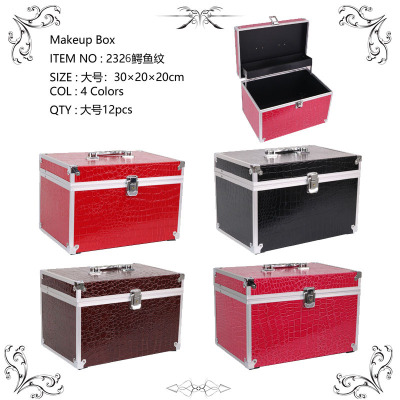 Eyelash Toolbox Technician Foot Massage Box Nail Tattoo Boxes Aluminum Alloy Large Capacity Cosmetic Case Storage Large