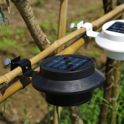 Cross-Border Solar Sink Light 3led Fence Light Eaves Landscape Garden Lamp Outdoor Lighting Induction Wall Lamp