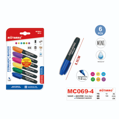 Motarro Mini Marking Pen Multi-Color Oily Non-Fading Waterproof Quick-Drying