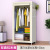 Single Wardrobe Children's Cloth Wardrobe Simple Steel Frame Dustproof Wardrobe Dormitory Wardrobe Storage Zipper Wardrobe