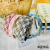 Forever Love Love Love Temperament Wild Plaid Headband Internet Celebrity New Hong Kong Style Headdress Hairpin Full Cloth Wrapper Headband Headdress