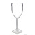 Acrylic Red Wine Bottle Plastic Pc Drop Resistant High Temperature Resistant Transparent Goblet Hotel Wine Glass Drink Cup