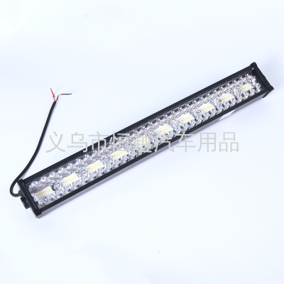 Car Supplies LED Strip Light 22 "32" 42 "52" Three-Row off-Road Vehicle Spotlight Auxiliary Strip Curved Light