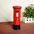 China Post Post Box Coin Bank Metal Crafts Decoration Creative Home Living Room Decorations Window Red and Green