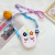 Cartoon Unicorn Children's Bags Cute Wild Children Coin Purse Summer New Candy Color Silicone Messenger Bag