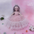 New Machine Edge 32cm Wedding Dress Barbie Music Doll Sequins Love Heart Veil Doll Girl Gift Box