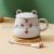 Cup Water Cup Coffee Cup Tea Cup Mug Christmas Cup Foreign Trade New Ceramic Cup Cartoon Cup