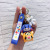 Stacked Animal Wholesale Accessories Silicone Doll Keychain Key Chain Key Ring Ornaments Cartoon Gift Pendant