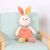 Rabbit Doll Color Rabbit Doll Child Comforter Toy Plush Doll