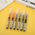 Straight Liquid Type Ballpoint Pen Office Signature Pen 0.5mm Black Quick-Drying Pen Good-looking Student Exam Gel Pen