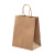 Spot Kraft Paper Portable Paper Gift Bag Snack Clothes' Packaging Paper Bag Wholesale Food Takeaway Packing Bag Hand Carrying