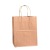 Spot Color Takeaway Shopping Kraft Paper Bag Wholesale Portable Cloth Bag Packaging Bag Paper Gift Bag Printable Logo