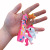 Rainbow Dream Unicorn Key Chain Doll Lovely Bag Key Pendants Car Pendant Pony Keychain