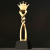 Crown Crystal Trophy Creative Resin Trophy Excellent Staff Team Award Lettering Trophy Factory in Stock