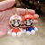 Mario Cute Anime Key Chain Key String Car Key Pendant Doll Creative Bag Pendant Key Ring