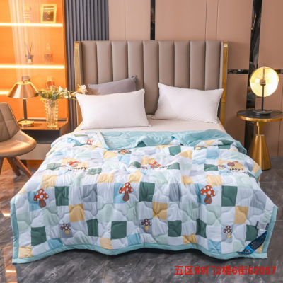 Handle! Handle! Handle! 22 Yuan! Washed Cotton Printed Airable Cover Summer Blanket