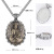 Men's Zodiac Eight Patron Saints Titanium Steel Vintage Necklace Accessories Amulet Pendant with Sweater Chain