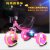 New Style Export Children's Tricycle Flashing Wheel Bicycle with Music Light Trolley Bicycle