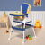 Baby Dining Chair Dining Foldable Portable Household Baby Learning to Sit Chair Children's Multifunctional Dining Table and Chair Seat