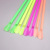 Factory Direct Sales Disposable Spoon-Shaped Straw Color Plastic This Sand Ice Straw with Spoon Plastic Straight Straw 100 Pcs