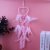 Factory Direct Supply Creative Double Peach Heart Pendant Bedroom Room Indoor Fresh Girl Heart Feather Ornaments Wholesale