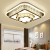 High-End Led Crystal Ceiling Lamp Bedroom Light Variable Light with Three Colors Square Room Modern Ceiling Lamp Study Lamp