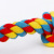 Factory Hand-Woven Cotton Rope Pet Toy Bone-Shaped Double Knot Cotton Knot Dog Toy