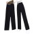 Live Broadcast Popular 2022 Summer New High Waist Straight Black Wide Leg Pants Women's Large Size Loose Drooping Casual Trousers