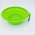 Portable Foldable Dog Bowl Silicone Pet Bowl Cat Bowl Drinking Bowl Outdoor Travel Hanging Food Basin