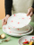Blossom in the Field Flower Bowl Ceramic Rectangular Plate Dishes Household Plate Creative Fish Plate Tableware