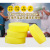 Waxing Sponge High Density Cleaning Sponge Block Car Beauty Supplies round Car Cleaning Spong Mop Factory Wholesale