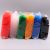 Disposable Plastic Straw Color Flat Straight Tube 7 * 255mm Children's Creative DIY Handmade Straw 100 Packs