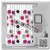 Punch-Free Water-Repellent Cloth Bathroom Shower Partition Curtain Bathroom Shower Curtain
