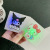 Tiktok Same Style Luminous Sanrio Barrettes Jade Hare Dog Hairpin Korean Style Clip Cute Cartoon Bang Clip Accessories