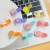 Spring New Acrylic Crystal Duckbill Clip Animal Flower Pastoral Barrettes Candy Color Sweet Girl Hair Accessories