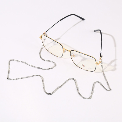 Glasses Chain on Neck Women's Simple Fashion Retro Sun Eye Lanyard Ins Trendy Sunglasses Chain