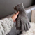 New Five-Finger Gloves Finger Exposed Touch Screen Warm-Keeping and Cold-Proof Knitted Korean Labeling