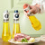 Spray Oil Bottle Jar Filtering Pot Kitchen Utensils Fitness Press Spray Oil Dispenser Barbecue Cooking Oil Foreign Trade