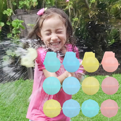 New Amazon Hot Water Fight Ball Silicone Water Ball Summer Silicone Glue Ball Summer Water Toys