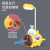 Cute Pet Small Aircraft Desk Lamp Student Desktop Office Learning Belt Pencil Sharpener with DIY Stickers LED Lights