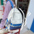 Factory Wholesale Student Schoolbag Female 2022 New Contrast Color Mori Style Backpack Male Junior's Schoolbag