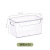 High-Permeability Pet Multi-Functional Storage Box with Lid Clothes Storage Storage Box Moisture-Proof and Mildew-Proof Food Kitchen Storage Box