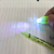 MQ-813 LED Light UV Colorless Mark Magic Student Pen Secret Code tik tok Online Influencer Fun Invisible Pen