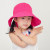 New Parent-Child Summer Korean Style Foldable Air Top Cloth Cap Outdoor Beach Hat Outdoor Sun-Shade Sun Protection Summer Hat Pleated Hat